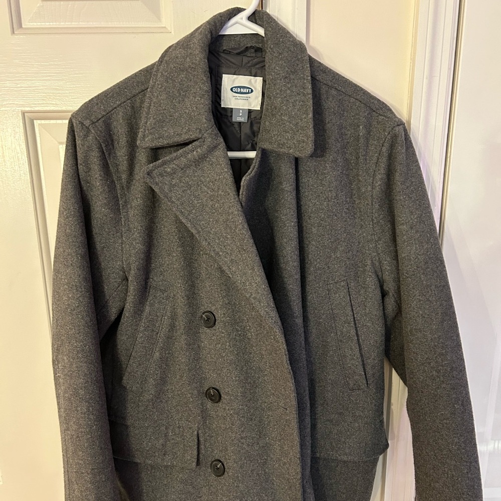 Pea Coat - bare worn, very warm pea coat